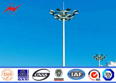 الصين أنتيكوروسيف 30m كرة قدم استاد عال سارية ضوء برج مع يرفع نظام المزود