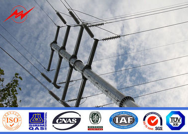 الصين 35 ft 3 mm NEA Galvanized Electrical Power Pole For Electrical Fitting Line المزود