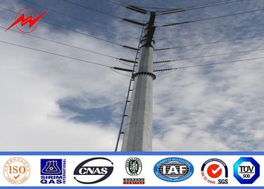 الصين 132KV medium voltage electrical power pole for over headline project المزود