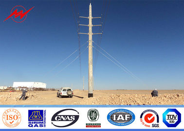 الصين Steel Galvanzied Electric Power Pole for 345KV Transmission Line المزود