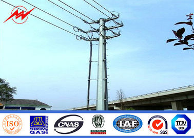 الصين High voltage steel pole 90ft Galvanized Steel Pole for power transmission المزود