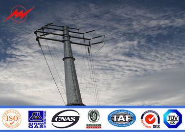 الصين 11m 3mm Thickness Electrical Steel Utility Pole For Transmission Line المزود