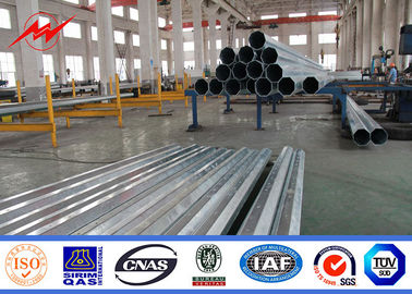 الصين 11.8m 500DAN ASTM A123 Galvanized Steel Pole , Commercial Light Poles المزود
