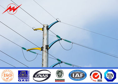 الصين 8m 750dan Galvanized Electric Service Pole Against Earthquake Of 8 Grade المزود