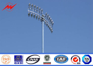 الصين 30m Football Stadium Park Light Pole Columniform 50 Years Lift Time المزود