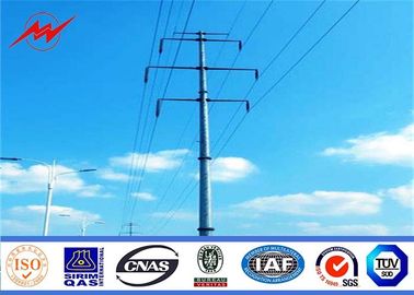 الصين 33kv Octagonal Electrical Power Pole As Steel Transmission Poles المزود