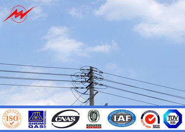 الصين 40FT Electrical Power Pole For Power Transmission Line Exported To Philippines المزود