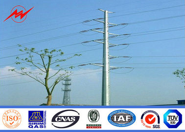 الصين ICQ 16m 139kv Octagonal Poles Electrical Steel Power Pole For Mining Industry المزود