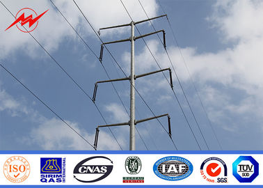الصين Single Circuit Electrical Power Pole Transmission Line Project Electric Power Pole المزود