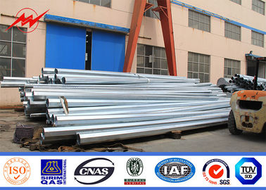 الصين Distribution Line Electrical Power Pole with ASTM A123 Galvanization Standard المزود