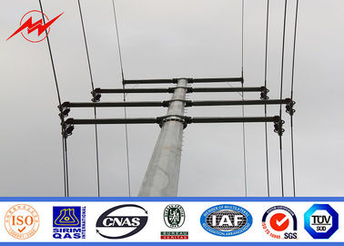 الصين Lattice Tubular Steel Pole / Traffic Light Pole For Overhead Line Project , 10kv~550kv المزود