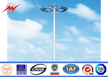 الصين 30m outdoor galvanized high mast light pole for football stadium المزود
