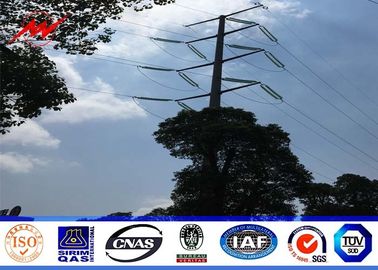 الصين Medium Voltage Utility Power Poles For 69KV Distribution Line المزود