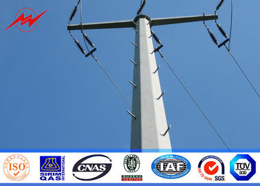 الصين 11.9m 16kn Load Electrical Power Pole 100% Welding Surface Galvanized  Treatment المزود