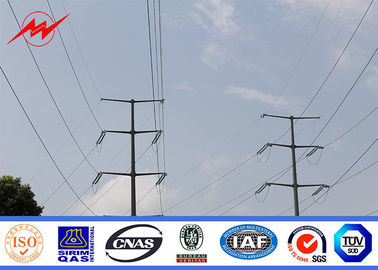 الصين Tapered Conical Power Distribution Poles For Electrical Distribution Line المزود