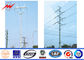 Conical Gr65 Material 22m Electric Power Pole 2 Sections for 110KV Power Distribution المزود