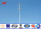 Professional 500Dan Conical Mobile Electrical Transmission Tower Monopole 11kv المزود