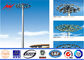 Multisided Powder Coating 40M High Mast Pole with Winch for Park Lighting المزود