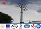 132KV medium voltage electrical power pole for over headline project المزود