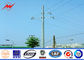 polygonal or conicla high voltage Steel Utility Pole for power Equipment المزود