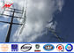 polygonal or conicla high voltage Steel Utility Pole for power Equipment المزود