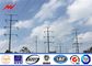 Electricity Utilities Polygonal Electrical Power Pole For 110 KV Transmission المزود