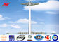15M LED High Mast Light Pole Highway / Airport High Mast Lighting Pole ISO 9001 المزود