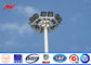 Multisided 30M 24 lights High Mast Pole square light arrangement for seaport application المزود