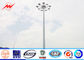 Multisided 30M 24 lights High Mast Pole square light arrangement for seaport application المزود