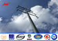 Conical 40ft 138kv Steel Utility Pole for electric transmission distribution line المزود