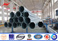 High Earthquake Resistance Q345 Galvanized Tubular Steel Pole For Electrical Line AWS D 1.1 المزود