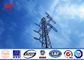 500kv Power Electric Transmission Mono Pole Tower Steel Monopole Antenna Tower المزود