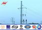 Anticorrosive Electrical Pole Standard Steel Utility Pole 500DAN 11.9m With Cable المزود
