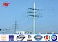 Anticorrosive Electrical Pole Standard Steel Utility Pole 500DAN 11.9m With Cable المزود