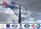 132KV Medium Voltage Galvanized Transmission Line Pole Anti Rust 3-15m المزود