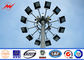 Anti - Corrosion Round High Mast Pole with 400w HPS lights Bridgelux Chips المزود
