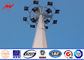 Slip Joint Bitumen 3mm 20m High Mast Light Poles with Round Lamp Panel المزود
