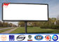 Multi Color Roadside Outdoor Billboard Advertising , Steel Structure Billboard المزود