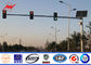 Q235 Frame polygonal / Round Highway Road Sign Board With Single Arm المزود