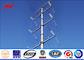 Class 1 Electrical Power Pole 5mm Thickness Galvanization For 69kv Transmission Pole المزود