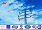 9m 11m Electrical Power Pole Street Light Poles For Africa Power Transmission المزود