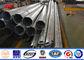 Outdoor Polygonal Metal Utility Poles 12m 10kn Galvanized Steel Pole المزود
