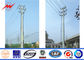 69kv Steel Utility Pole Galvanizatiom Street Light Pole 1 Mm To 36mm المزود