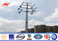 33kv Overhead Line Project Electric Power Pole Galvanised Steel Poles المزود