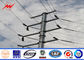 12m 800 Dan Electrical Power Pole For 33kv Transmission Line Project المزود