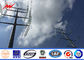 Q345 12m 69kv Electrical Power Pole Steel Utility Poles With Cross Arm المزود