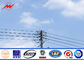 40FT Electrical Power Pole For Power Transmission Line Exported To Philippines المزود