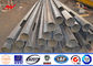 HDG Bitumen 60FT Ngcp Steel Utility Poles Waterproof Commercial Light Poles المزود