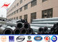 Conical Hdg 16m 2 Sections Steel Utility Poles For Power Transmission المزود