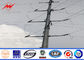 Treated 35F Electric Power Pole Galvanized For Philippines Transmission Line المزود